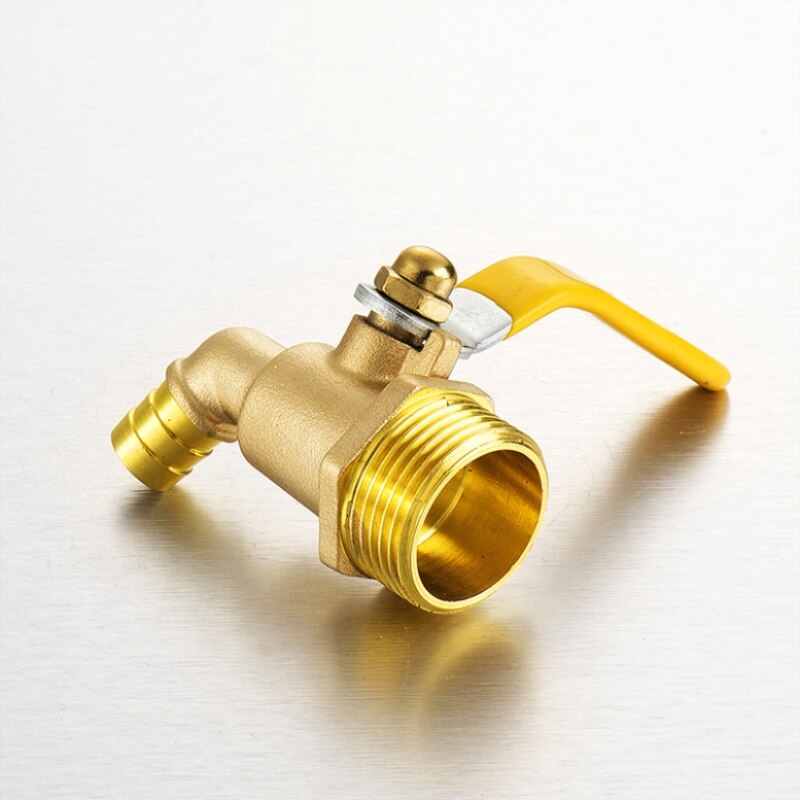 Messing Water Nozzle Draad DN15/DN20 Dubbele Warm en Koud Water Snel water Bibcocks Kraan Accessoires