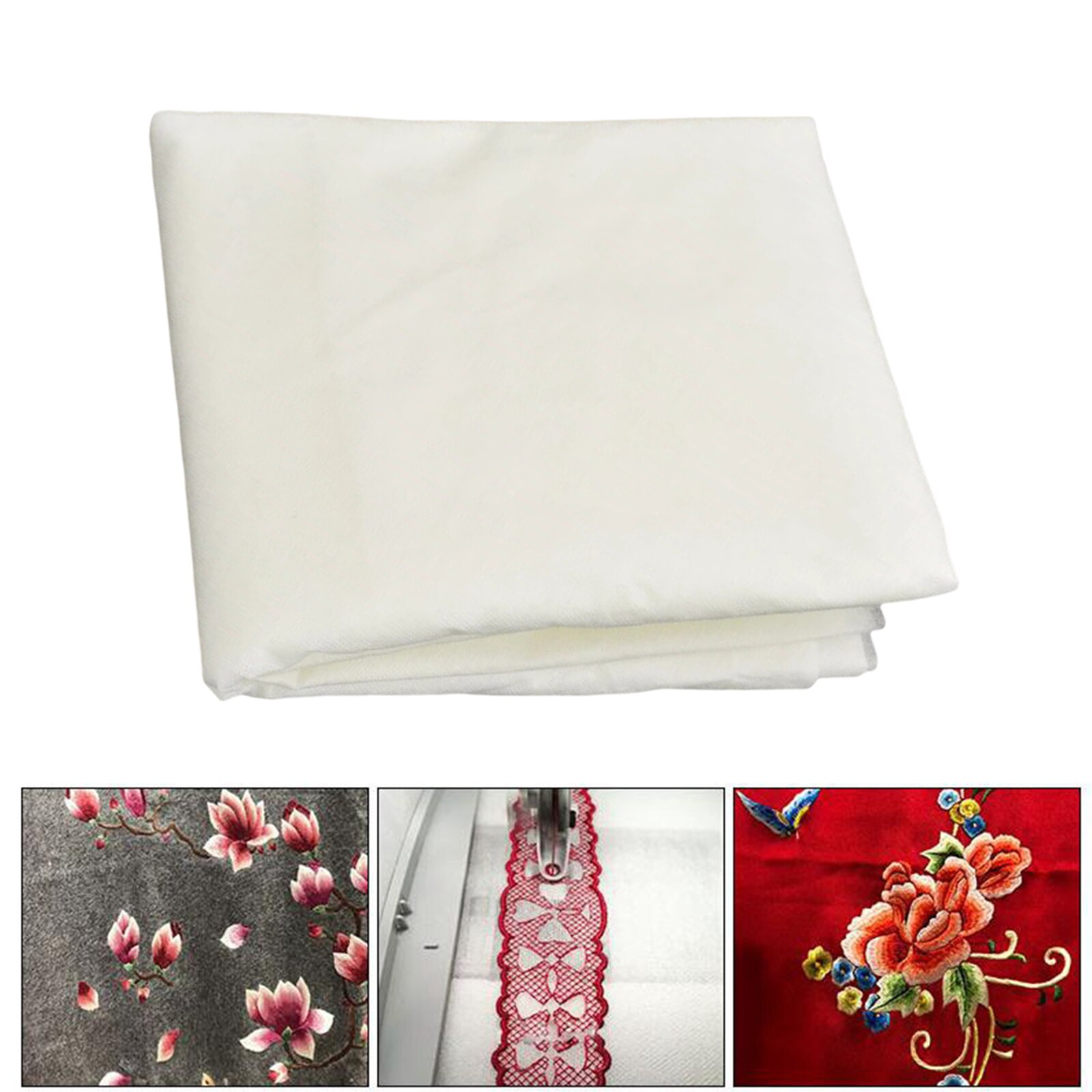 1M Water Soluble Embroidery Backing Film Stabiliser Craft Supplies DIY