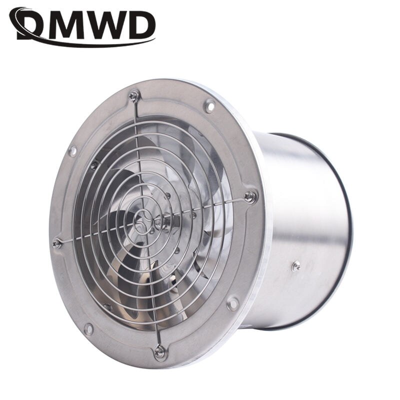 DMWD 6 inch 45W exhausted fans Hight speed air extractor fans 6'' toilet kitchen bathroom hanging wall window glass ventilator: With cover