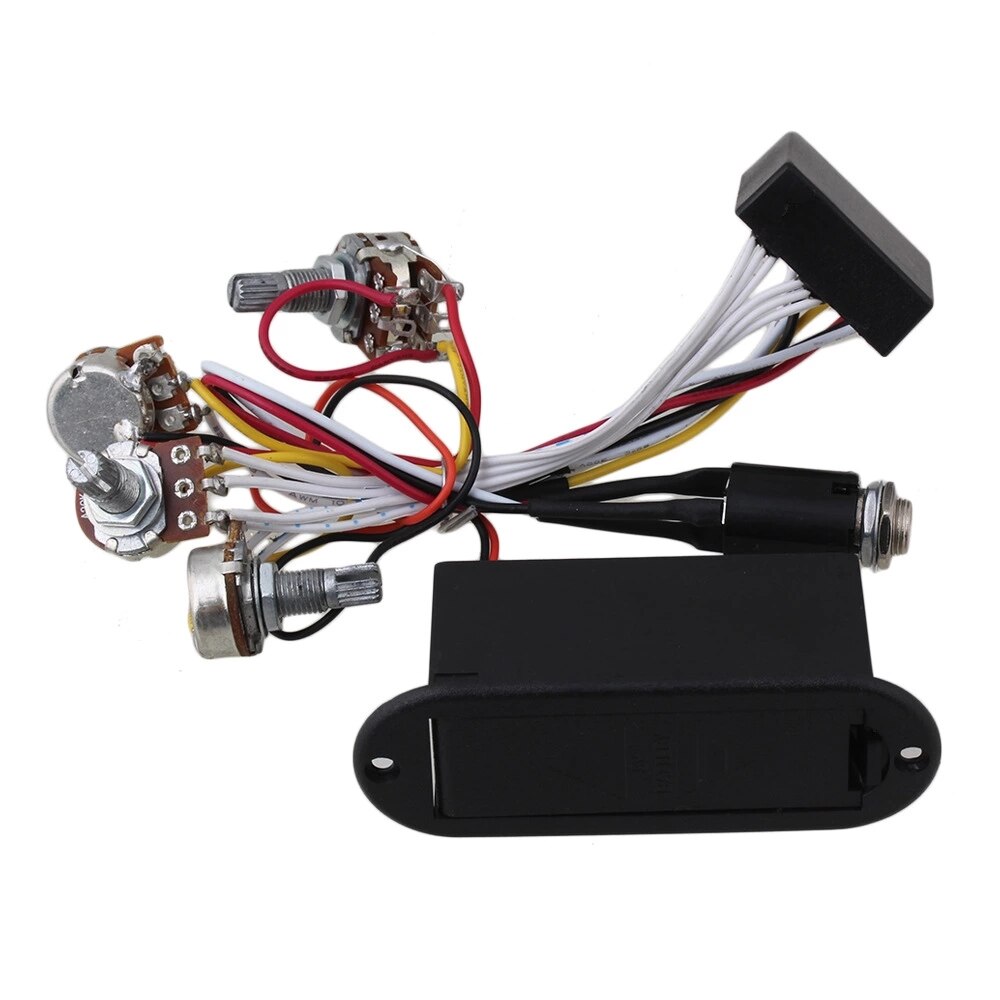 2/3 Band EQ Preamp Circuit For Active Bass Pickup EQ-B3T