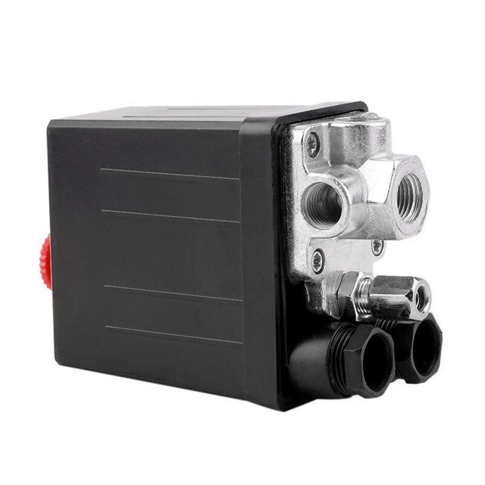 Air Compressor Switch Pressure Pump Vertical 4 Way Control Valve 220/380V Tool Air Compressor Switch Pressure Automatic Air