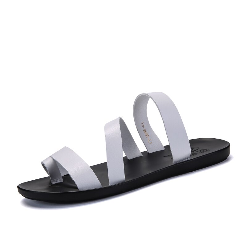 Sandaler tofflor sandles gladiator sandalen cuero beach ete transpirables slide couro sv sandaler sandalier herr man män
