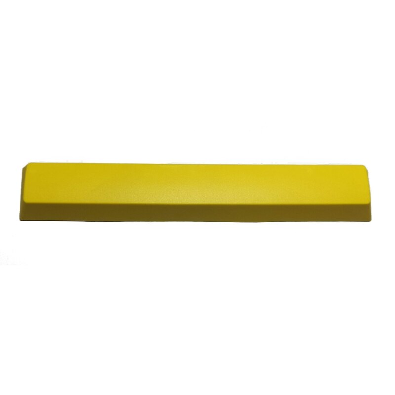 Replace SpaceBar Keycap PBT Spacebar 6.25U Cherry Profile Space Bar Keycap for filco ducky DIY Mechanical Keyboard Cap: Yellow