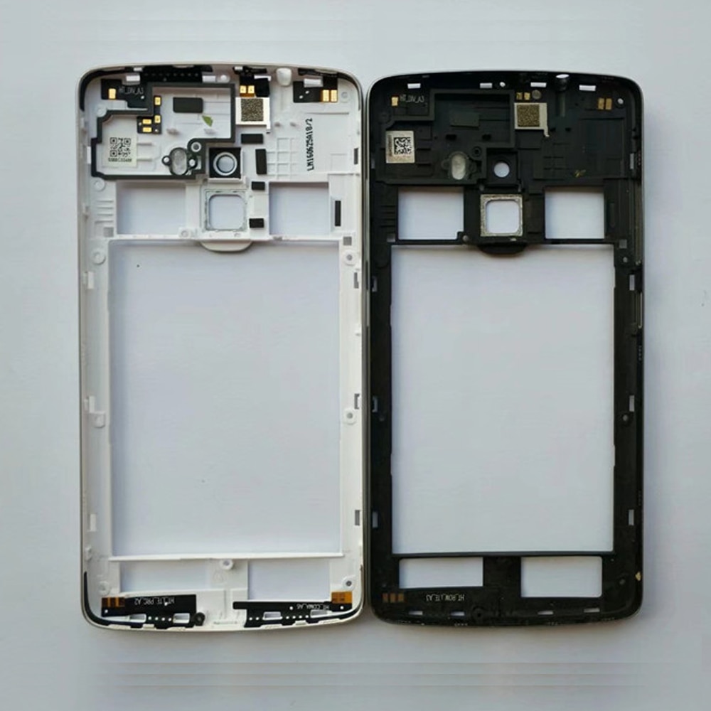 Housing Case For Lenovo K4 NOTE A7010 Middle Frame With Antenna+ Power Volume Buttons+Camera Lens Replacement Parts