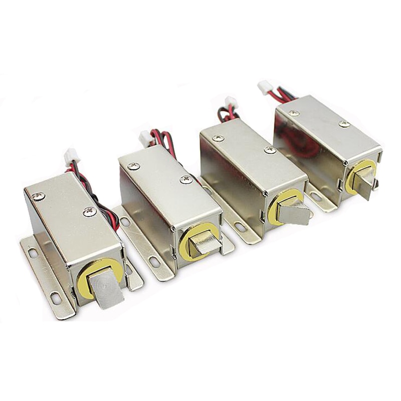 DC12V/24V Small Electromagnetic Lock Storage Cabinets Electronic Lock MiNi Electric Bolt Lock Drawer File Cabinet Lock