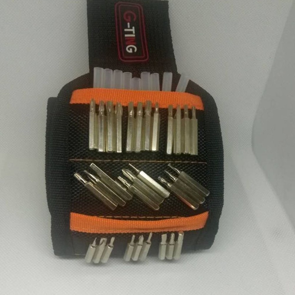 Super Magnetic Wristbands Holding Tools Wrist Strap Pickup Repair Tools