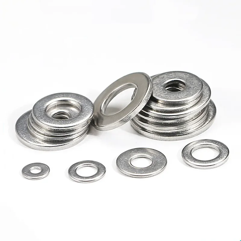 304 Stainless Steel Big Metal Gasket / Flat Washers M1.6-M22