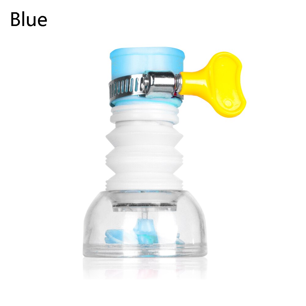 Grifo ajustable aireador difusor ahorro de agua grifo Ae para cocina boquilla filtro para grifo adaptador de agua burbujeador ducha difusor: Blue