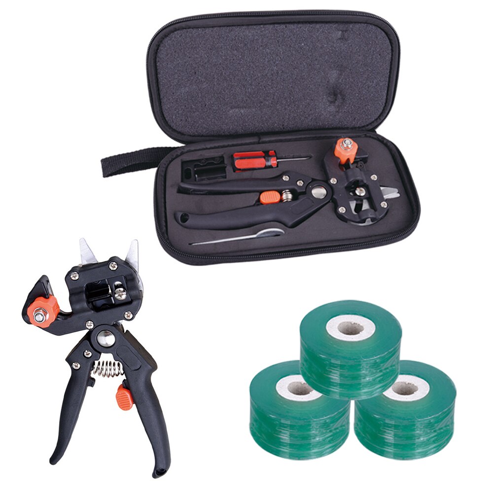 Garden Grafting Tool Set Kit Fruit Tree Nursery Moisture Garden Repair Seedle Tool Tree Grafting Scissor: 03