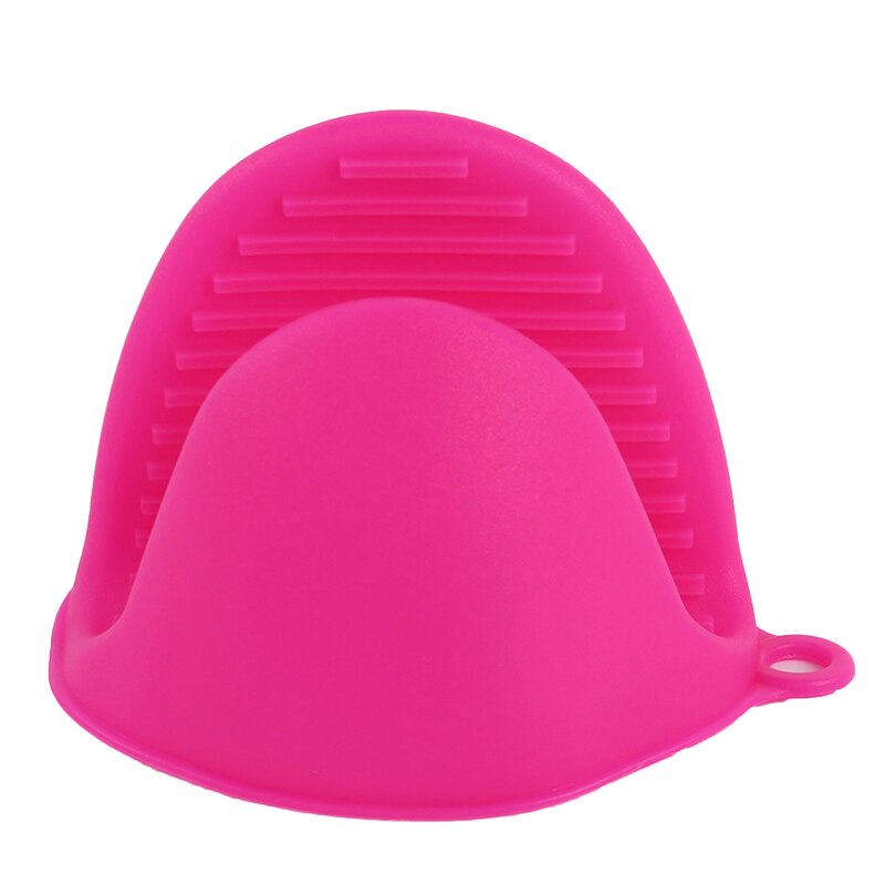 Cocina Para hornear Gel de sílice de aislamiento térmico Clip antiquemaduras guantes antideslizantes tazón para el hogar horno microondas guantes: 05