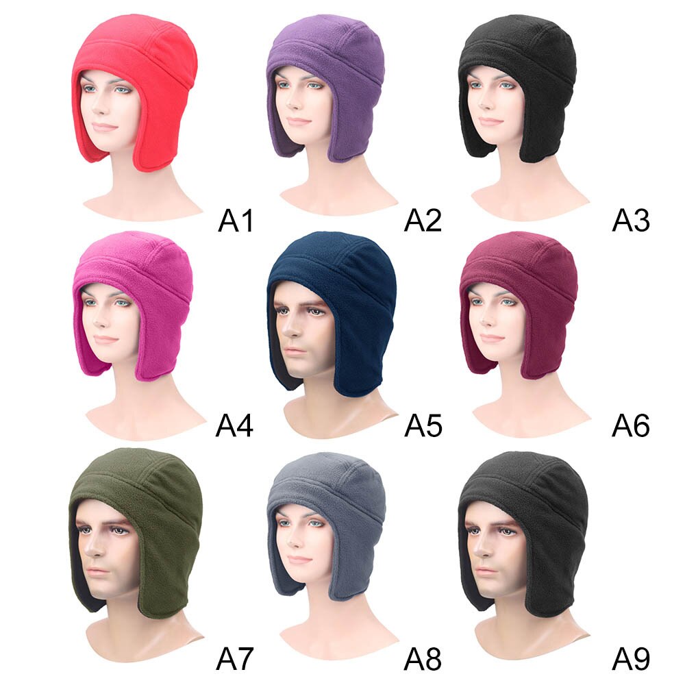 Hat Unisex Winter Warm Caps Hats Knitting Skating Skull Caps Beanies Ski Hat