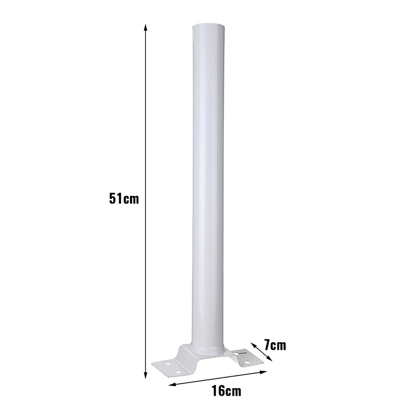 50CM Mounting Pole Support for Outdoor LED Solar Light Street Lamp 40W/90W/120W Light