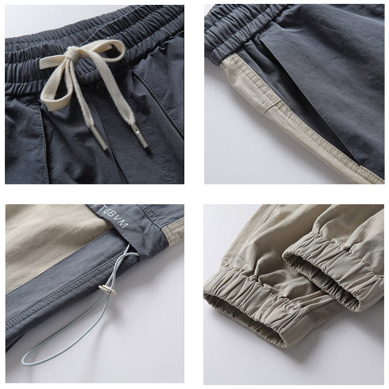 Chaifenko hip hop streetwear beam foot cargo bukser jogger fritid sport bukser herre lomme herre bukser