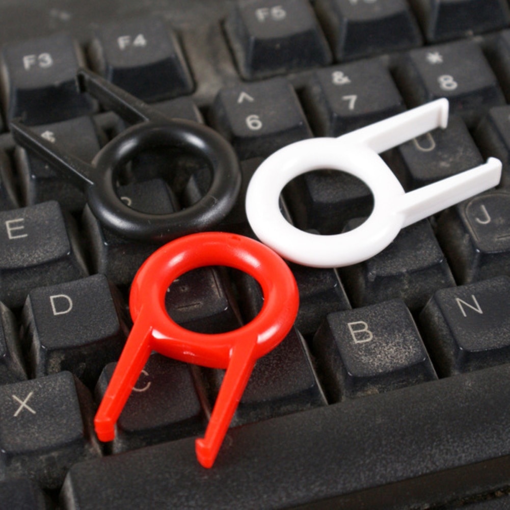 Keycap Puller 5Pcs Universal Mechanical Keyboard Key Keycap Switch Puller Remover Repair Tool ABS Plastic Keyboard Mouse tool