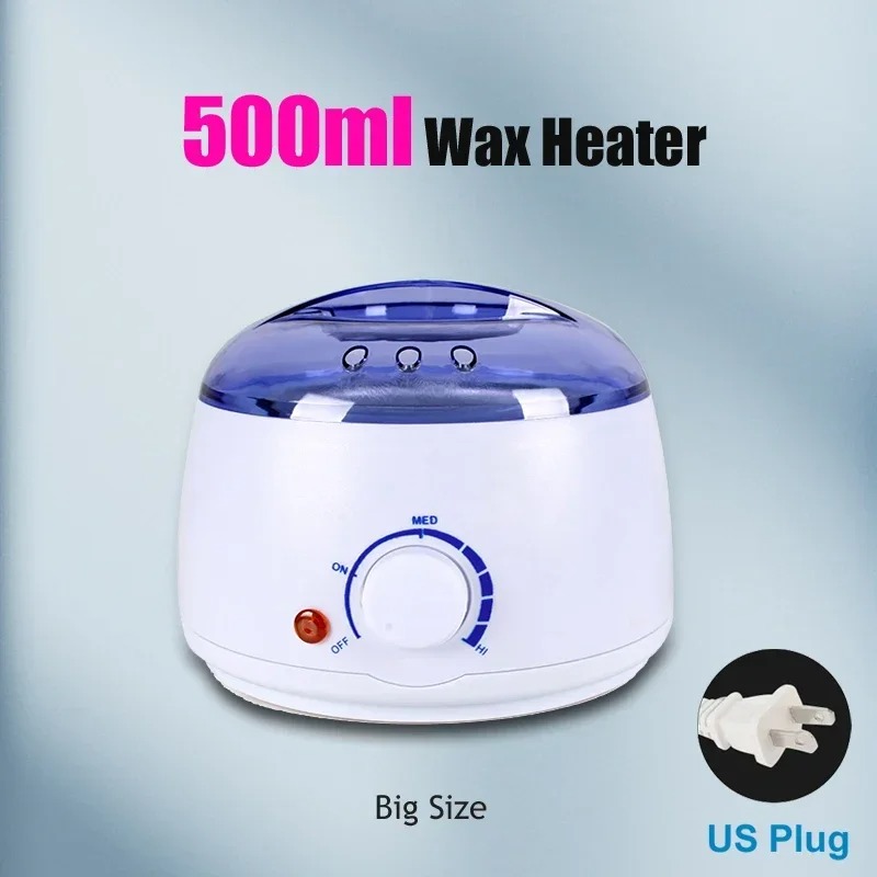 200ML/500ML Wachs Heizung Wärmer Wachs Maschine für Haar Entfernung Enthaarung Wachs Eintauchen Epilierer Paraffin Topf Wachsen maschine: Lila