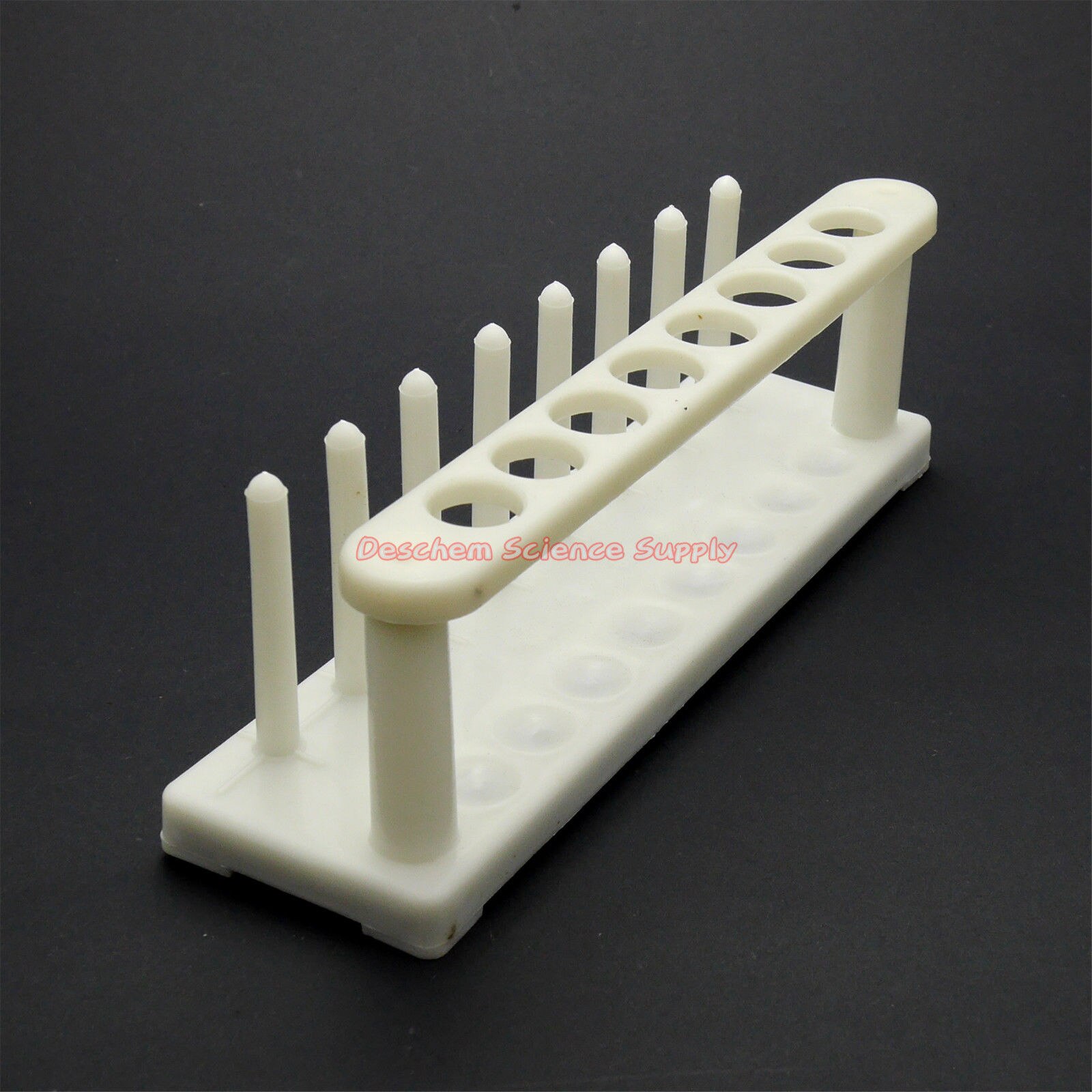 8-Hole,20mm&18mm,Lab Plastic Test Tube Rack Holder,Support Burette Stand