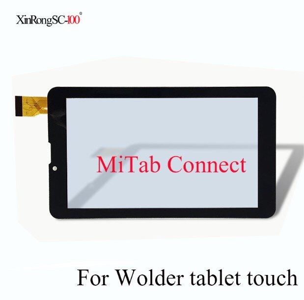 Touch screen panel digitizer glas til tablet wolder mitab california/prag/freedom 3g/ farver 10.1/ connect/one 10 york: Mitab forbinde