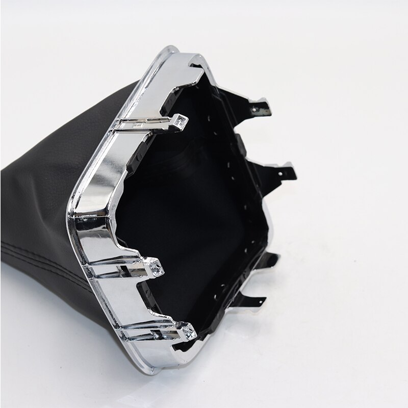 Voor vw tiguan 5n 2007 auto 5/6 versnellingen auto versnellingspook niveau pookknop met pu lederen laars