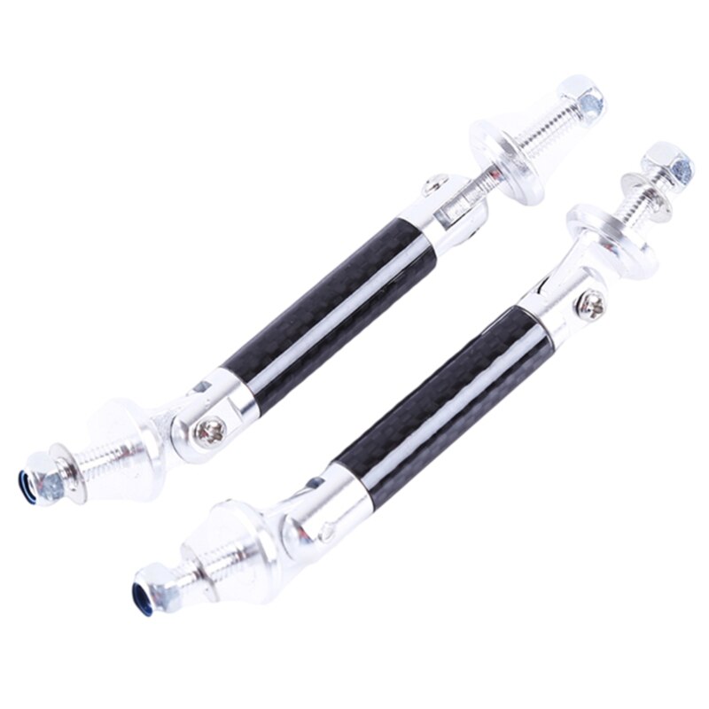 Uniwersalny regulowany 200MM wyścigi przedni spojler zderzaka rozdzielacz pręt rozpora spinka robić krawata Pomoc zestaw przedni zderzak: 1