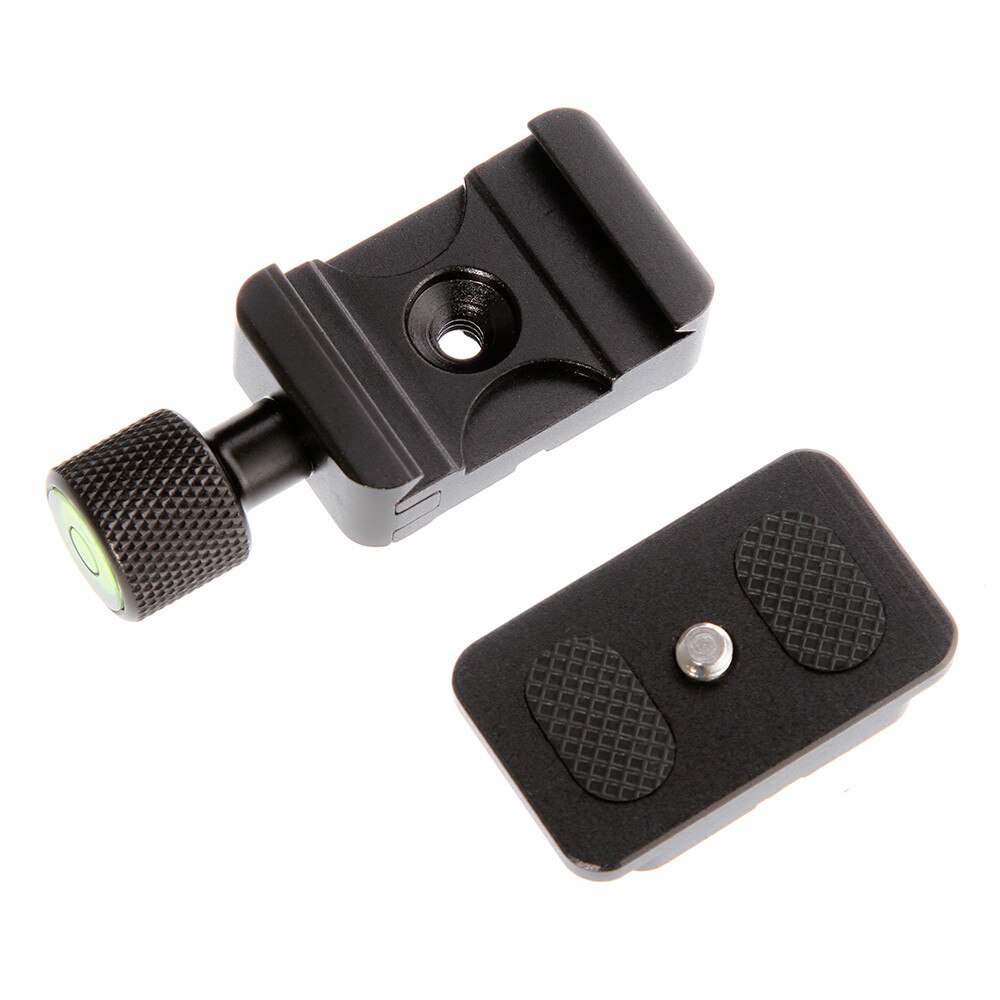 Universale 1/4 Vite di Montaggio K30 Piastra A Sgancio Rapido Morsetto Adattatore in Alluminio per Monopiede Treppiede Testa A Sfera Fotocamera Montaggio