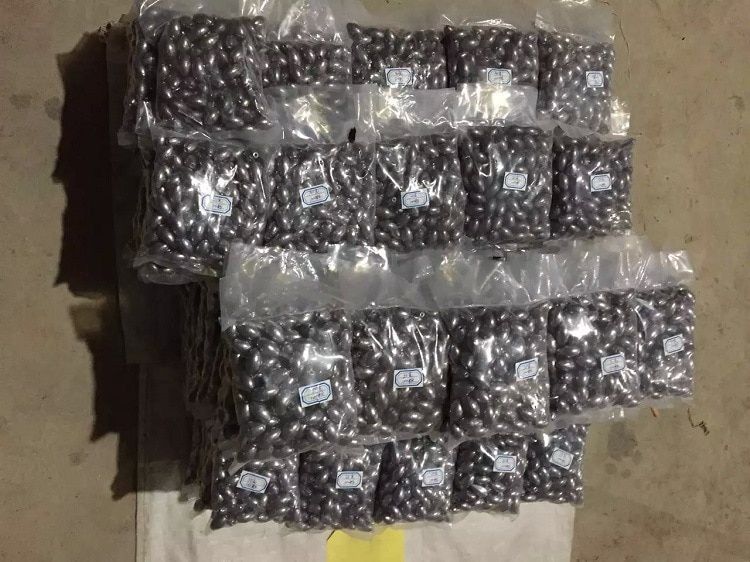 1-100g Lead Sinkers Water Droplets Lead Weights Oval Split Shot Olive In Line Fishing Tackle Accessorie 5pcs/lot