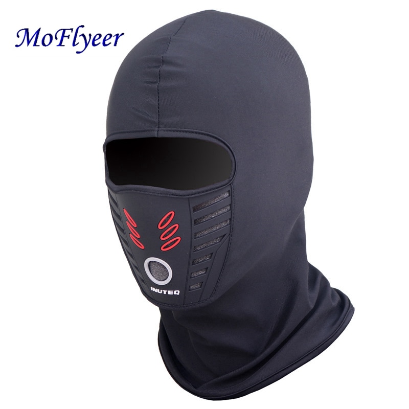 Moflyeer Ridding Masker Unisex Winddicht Outdoor Sport Warming Masker Kap Ademend Gezicht Motorrijden Masker