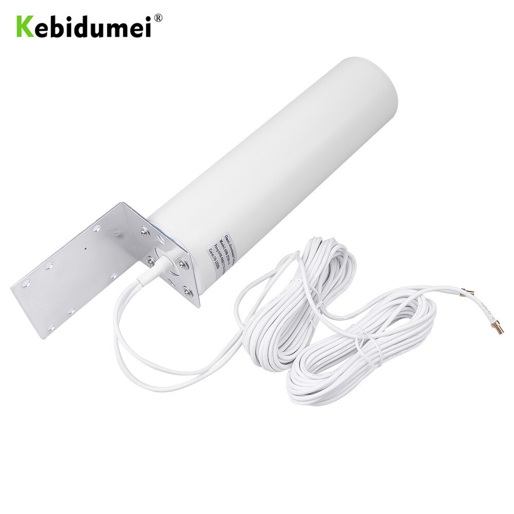 Newly Antenna 4G LTE 12Dbi 3G Antenna External Antenna 4G Outdoor Antenna Dual Slider CRC9/TS9/SMA 5M Connector Modem Router