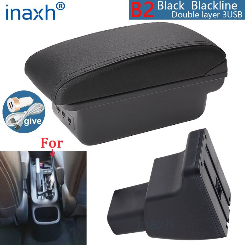 per Hyundai I10 Bracciolo per Hyundai I10 Scatola bracciolo per auto Dettagli parti interne Parti di Ammodernamento Scatola di immagazzinaggio Accessori auto: Arancione