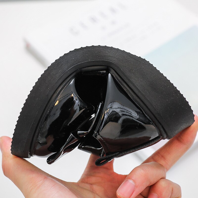 Japanese Girls Leather Shoes 2022 Spring Britain Students Uniform Mary Janes with Bow Black Princess Thick Bottom Glossy Shoes