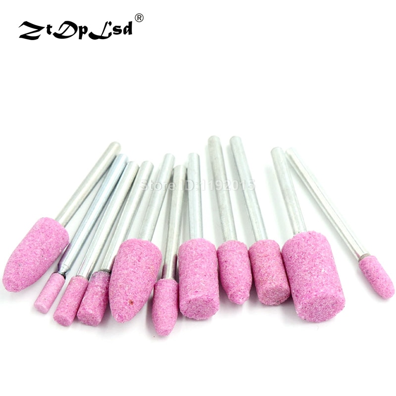 1Pc 3mm Shank Cylindrical Fibre Grinding Head Fiber Wheel Abrasive Tip Nylon Wheelhead High-speed Power Buffing Polishing Stone