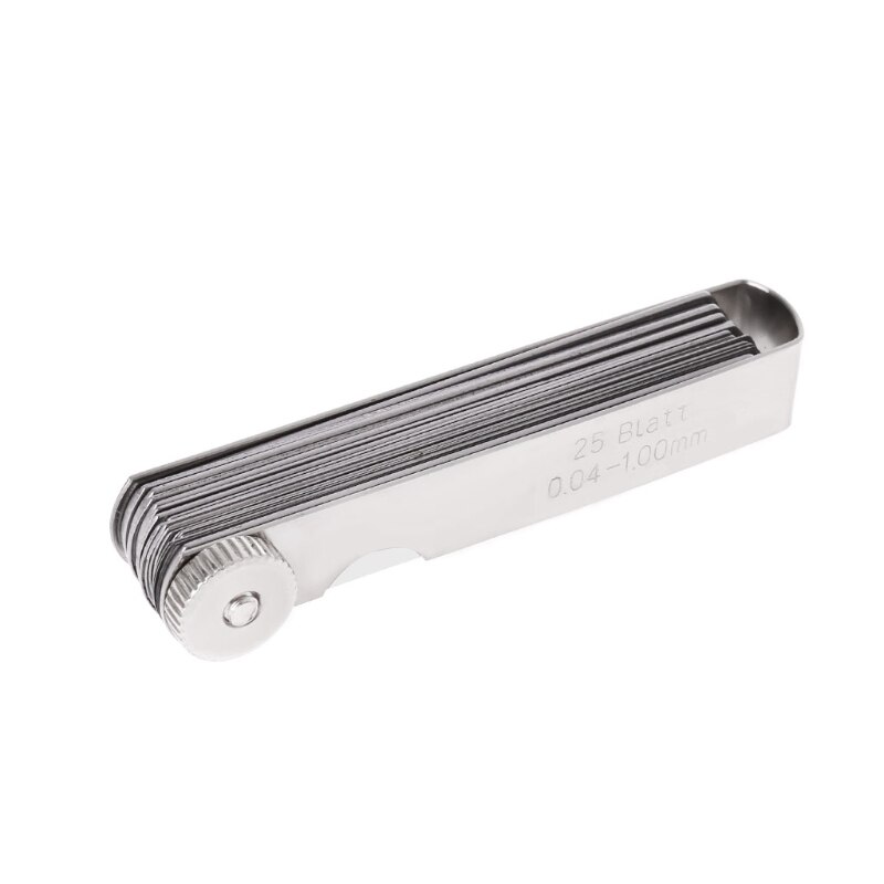 14 hoja 0,05-1mm calibrador de calibre medidor de espesor herramienta de medida rellenador de huecos Métrico