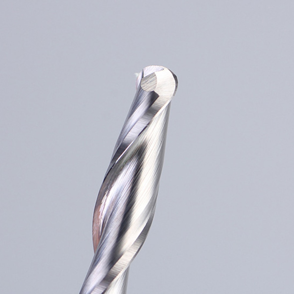 3.175mm 2- snijder kogelfrees frees hardmetalen frees cnc-frees bits rechte schacht houtfrees machinegereedschap