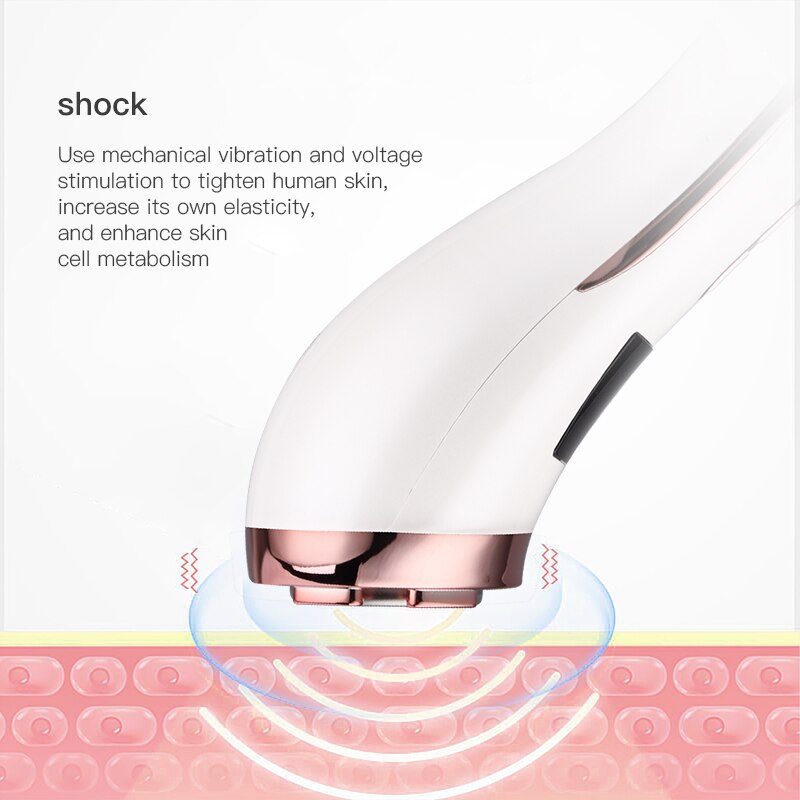 Ipl Light Photon Vibration Ions Face Skin Massager Wrinkles Remover Cold Compresses Skin Rejuvenation Deep Cleaning Face