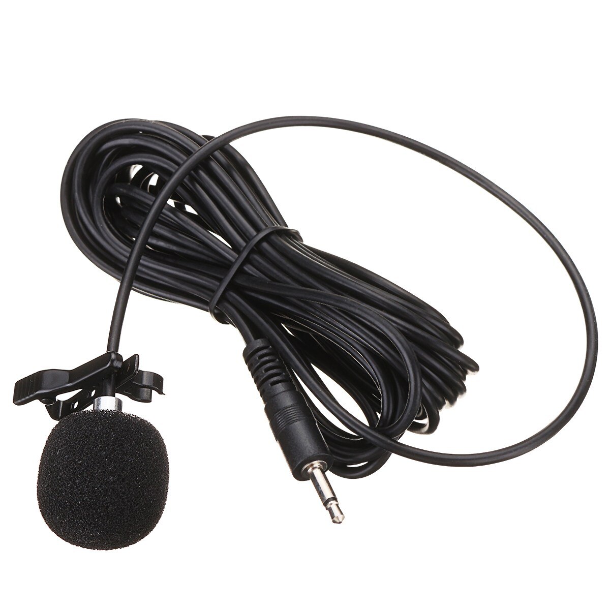 LEORY Lapel Lavalier Microphone Mini Violin Guitar Clip-on Lapel Condenser Microphones Mic For Trumpet Musical Instrument