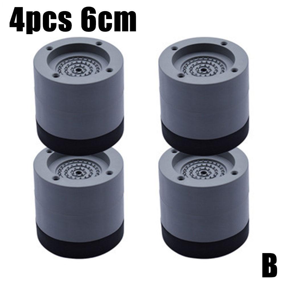 Anti-Slip and Noise-Reducing Washing Machine Feet Vibration Heavy Floor Furniture Dryer Antivibration Pads Non Protect Duty N8E3: B