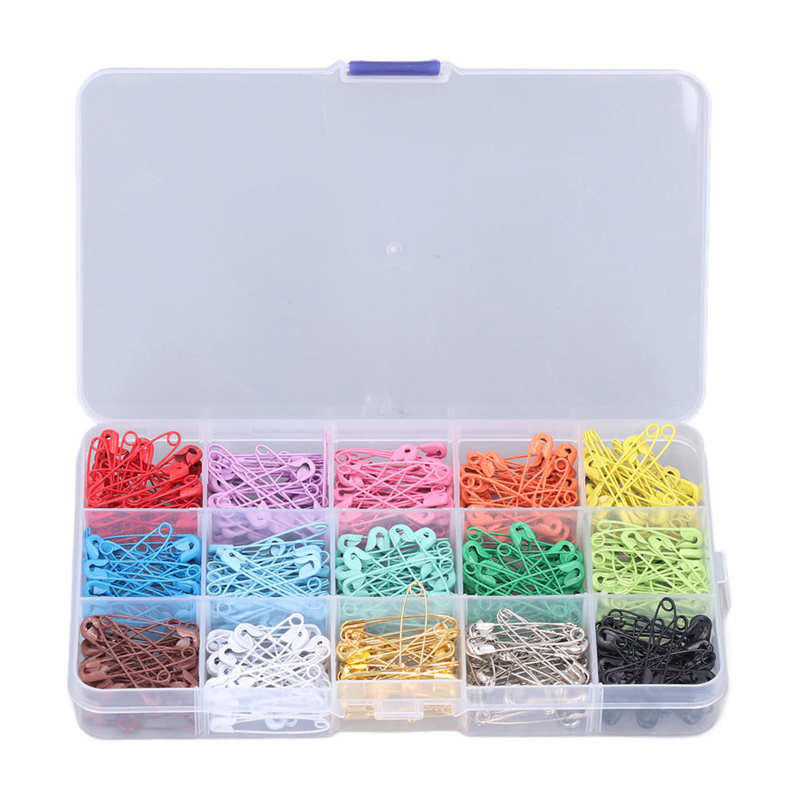 Safety Pins Glossy Bright Diaper Pins for Individual for Home for Artistic Purposes: Default Title