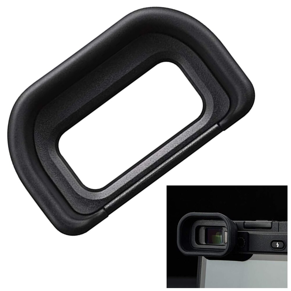 Oculares acessórios visor peças estáveis grande capa câmera eyecup fácil instalar ergonômico macio mini mais claro para sony a6500