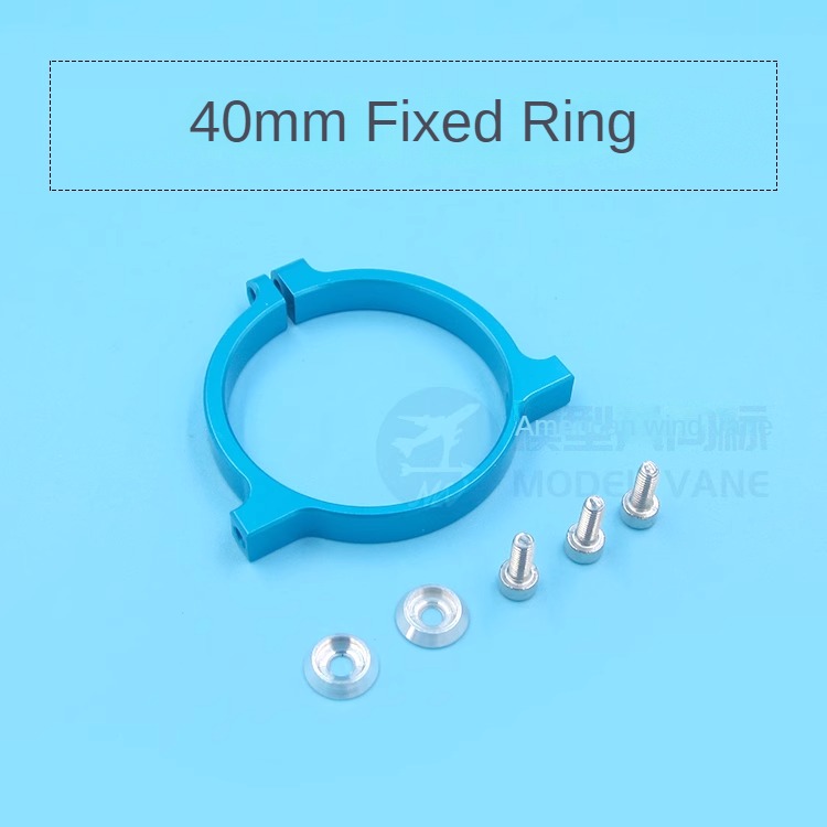 36/40mm Brushless Motor Mount Holder Fixing Bracket Water Cooling Sheet/Side Plate/Fixing Ring RC Model Boat Accessories: PURPLE