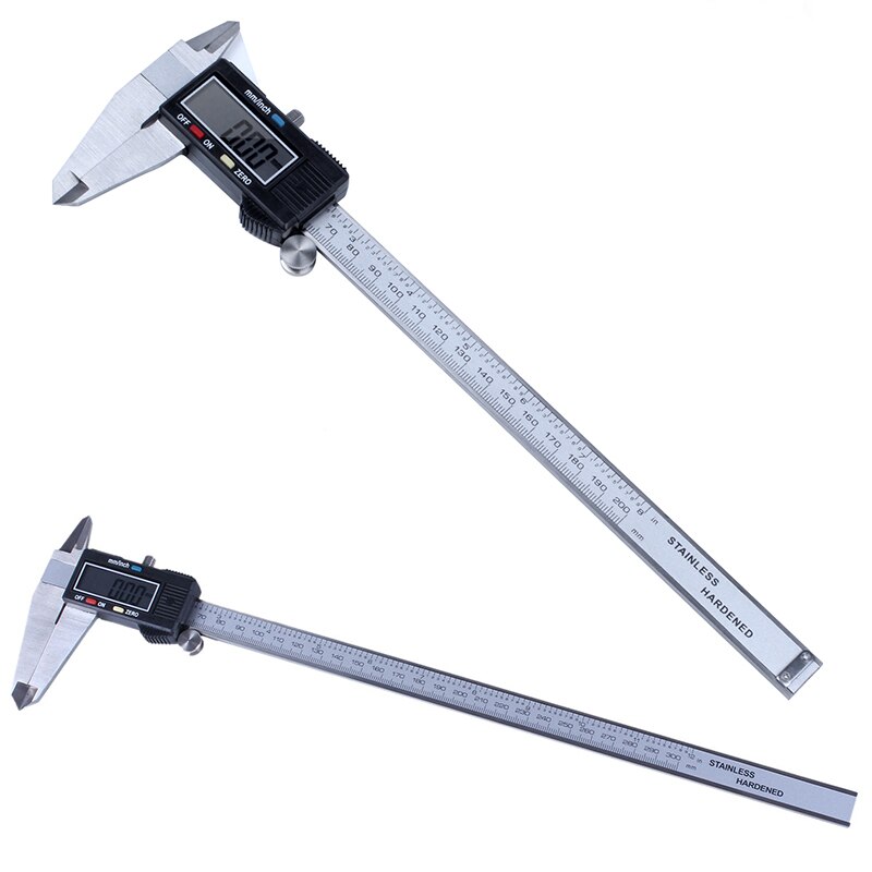 Vernier Electronic Digital Stainless Caliper Micrometer Measuring Tool