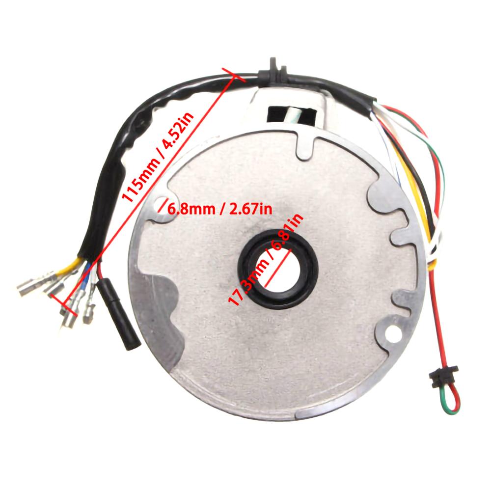 1 Set For 50-125cc Kick Start Dirt Pit Bike Wire Harness Wiring Loom CDI Coil 4 Stroke