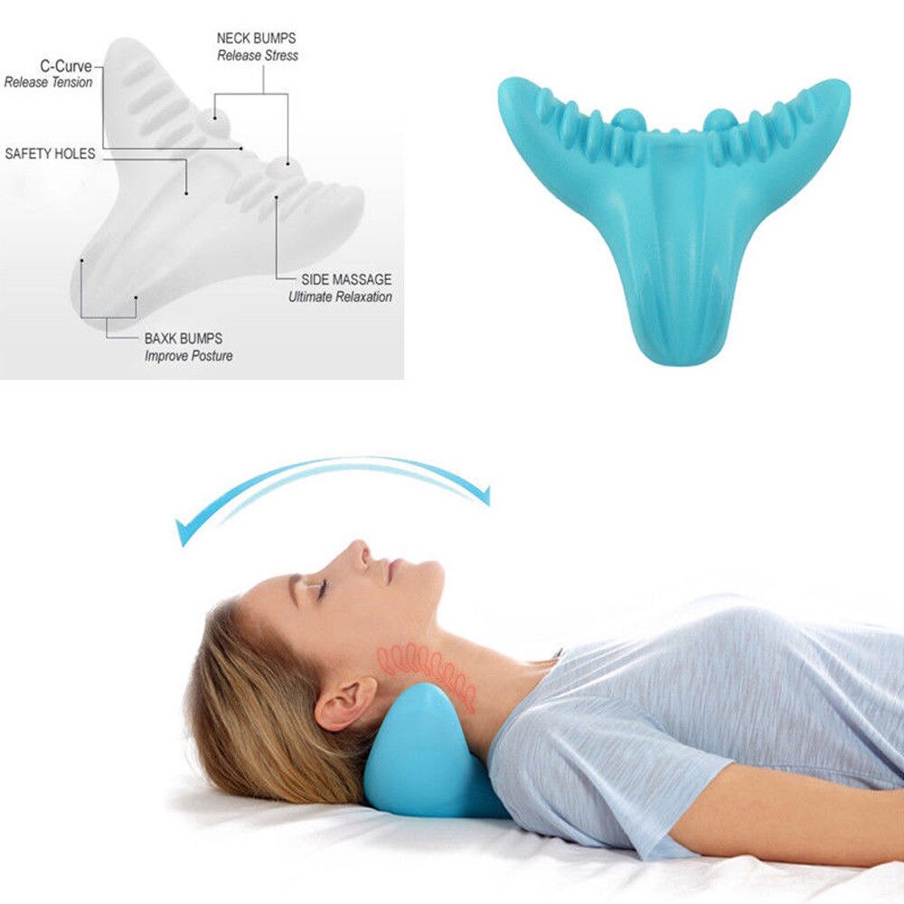 Nueva almohada de masaje Shiatsu para la relajación de la cabeza y el cuello