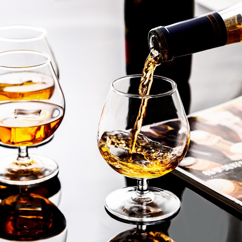 Brandy glass klassisk whisky kopp rødvin cocktail brandy øl vodka margaret goblet champagne glass 150 ml husholdningsdrikkevarer