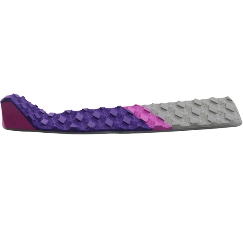 Surfebrett trekkraft pad  - 3 deler surfebrett og skimboard trampefot pad - maksimalt spark hale dekk grep for surfing