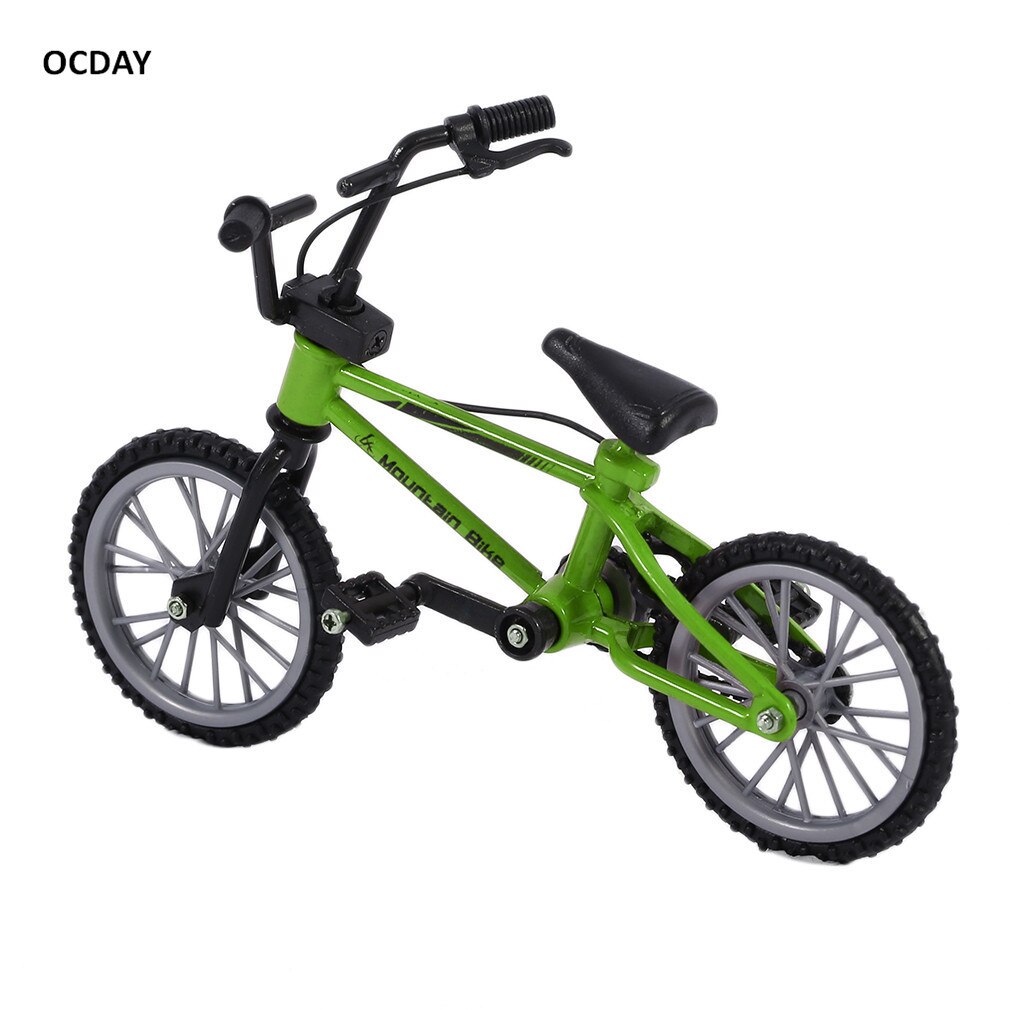 1 sztuk palec bmx rower zabawki dla chłopców minirower z liny hamulcowej stop bmx funkcjonalne Góra rower zabawki modele dla dzieci prezent
