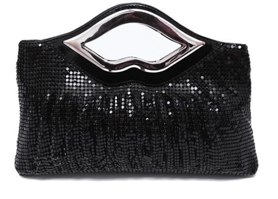 Women Evening Clutch Bags Luxury Handbag Black Evening Bag Sequin Shoulder Bag Female Clutch Purse: black