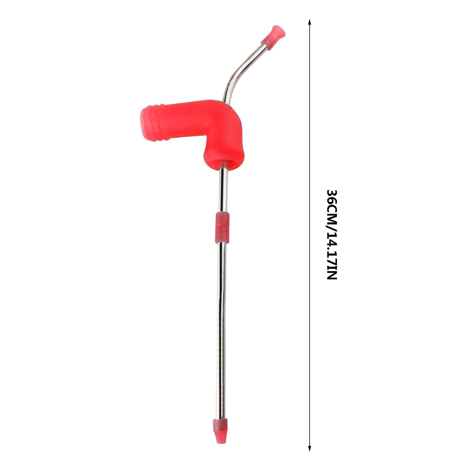 Portable Beer Snorkel Beer Funnel Party Games Quick Drink Beer Bottle Funnel Metal Straw Beers Game Small Bottles Beer snorkel N