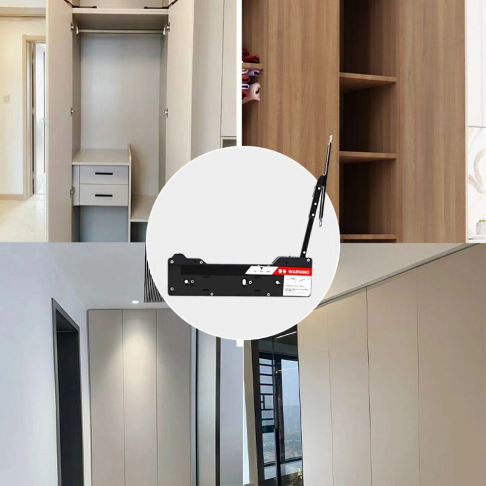 One-touch Opening Push To Open Cabinet Catches Soft Opening System Free Handle Hidden Cabinet Handles Quiet Operation Adjustable