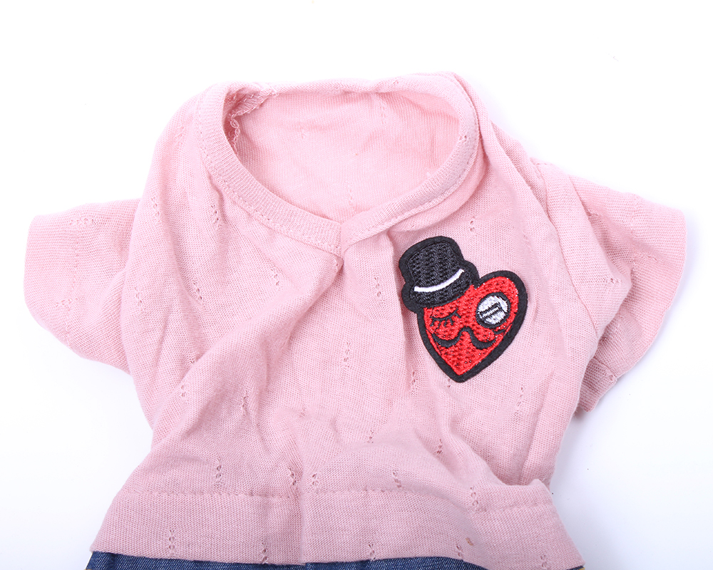 Mono vaquero para niño/niña, perro, mascota, pelele, gato, camiseta de cachorro, abrigo, chaqueta, pantalones, ropa de Primavera/Verano