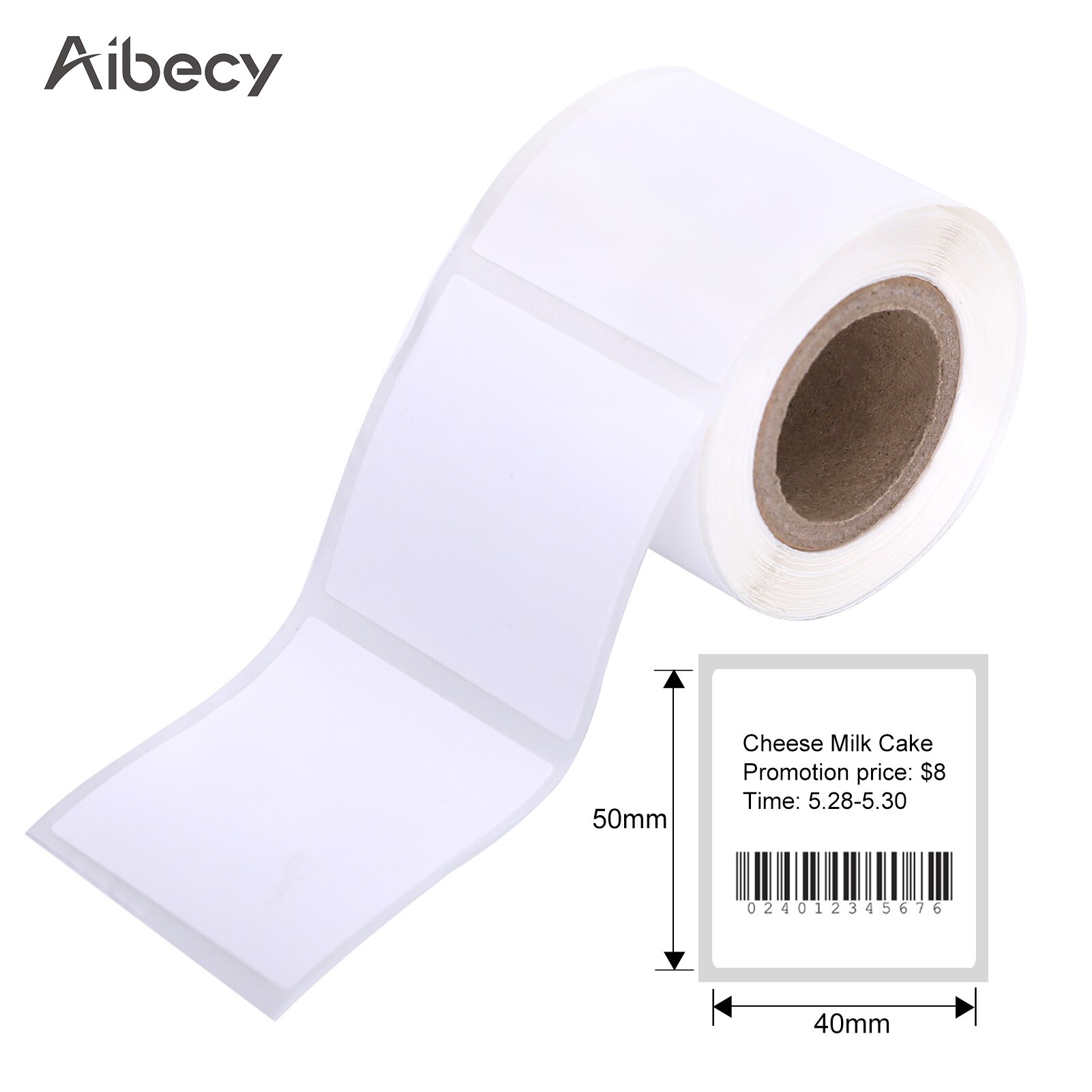 Label Printer Sticker Thermal Label Paper Self-Adhesive Printable Paper Roll Waterproof Oil-Proof Tear Resistant for DP23/DP30: type 3