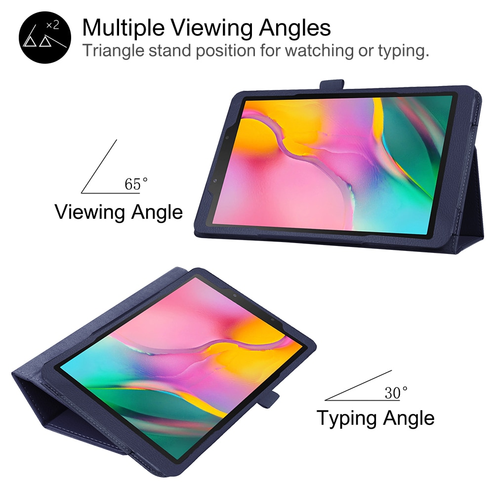 Para Samsung Galaxy Tab A 8,0 pulgadas tablet SM-T290 T295 T297 PU Funda de cuero funda protectora de cuero PU +